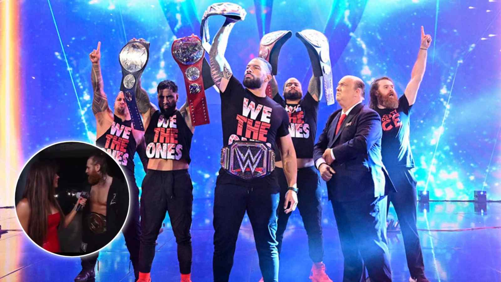 WATCH: Current WWE champion seemingly continues dropping hints for Bloodline reunion on Raw 