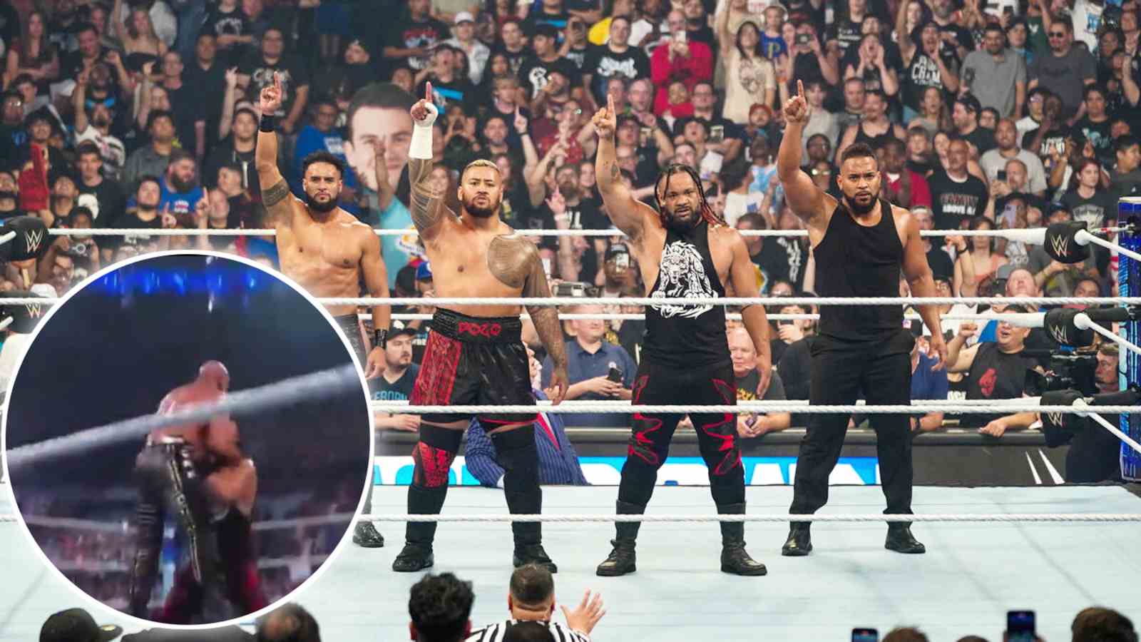 WATCH: Bloodline’s newest member Jacob Fatu single-handedly destroys current WWE champions on SmackDown 