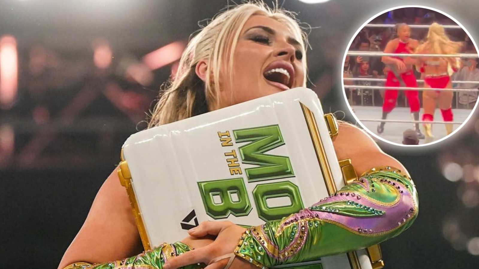 WATCH: Former rival saves Bayley from Tiffany Stratton’s Money in the Bank cash-in attempt at WWE Live Event 