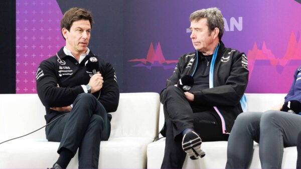 Toto Wolff and Bruno Famin