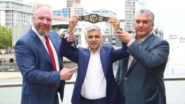 Triple H, Sadiq Khan, and Nick Khan