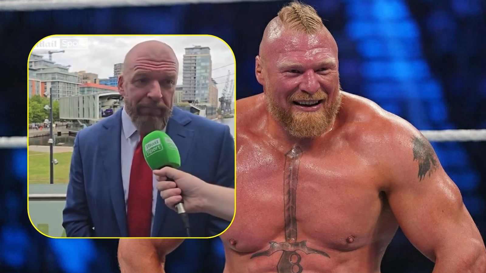 “We’d be open to the conversation,” Triple H reveals how close Brock Lesnar is to returning to WWE