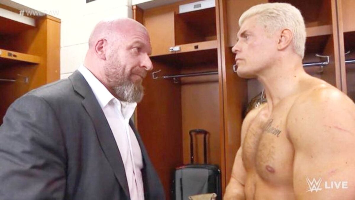 Triple H and Cody Rhodes