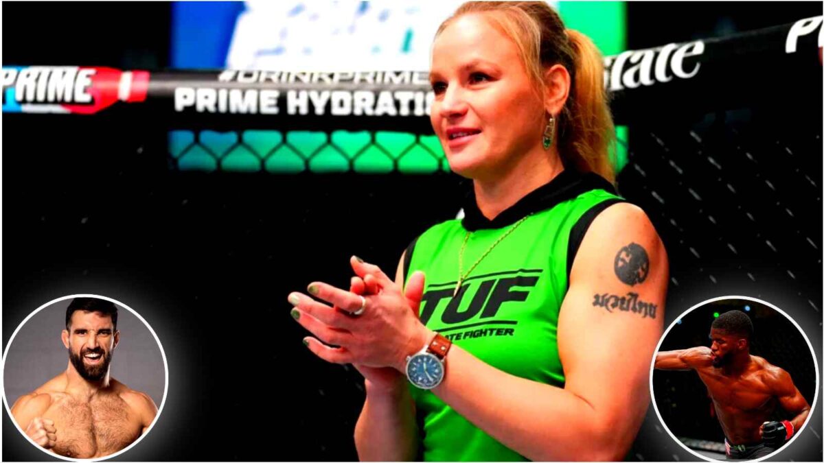 Stern Valentina Shevchenko acts peacemaker between Ryan Loder and Edwin Cooper Jr.