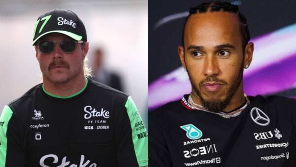 Valtteri Bottas and Lewis Hamilton