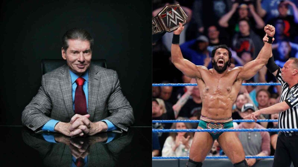 Vince McMahon and Jinder Mahal