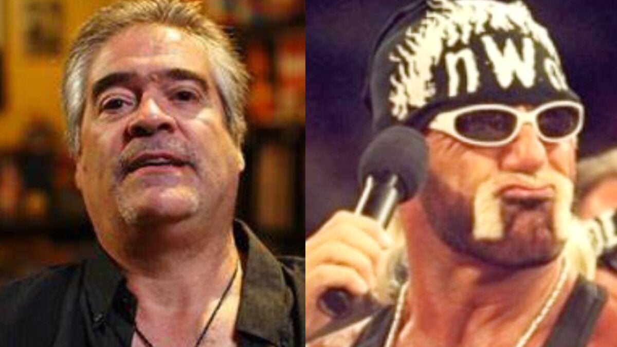 Vince Russo and Hulk Hogan 