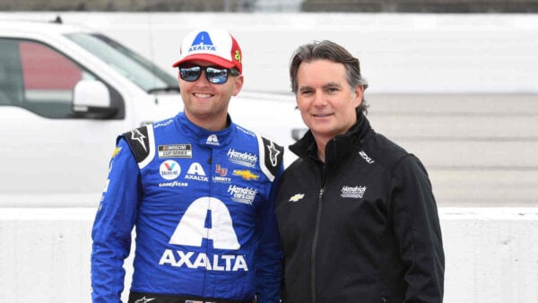 William Byron and Jeff Gordon