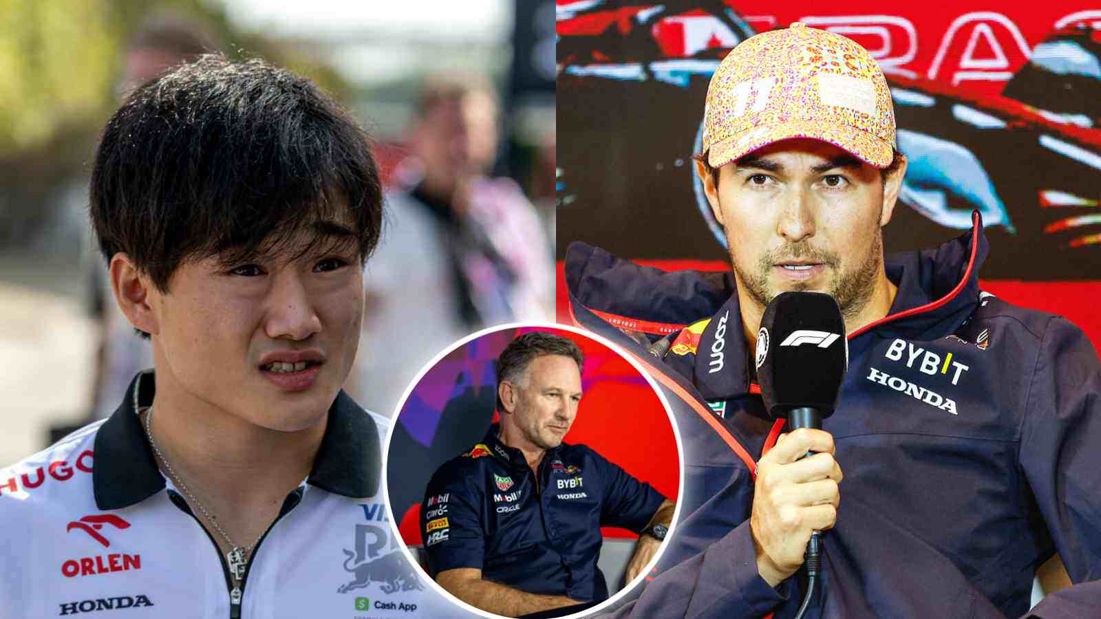 Christian Horner refuses to rule out Yuki Tsunoda as potential replacement for Sergio Perez