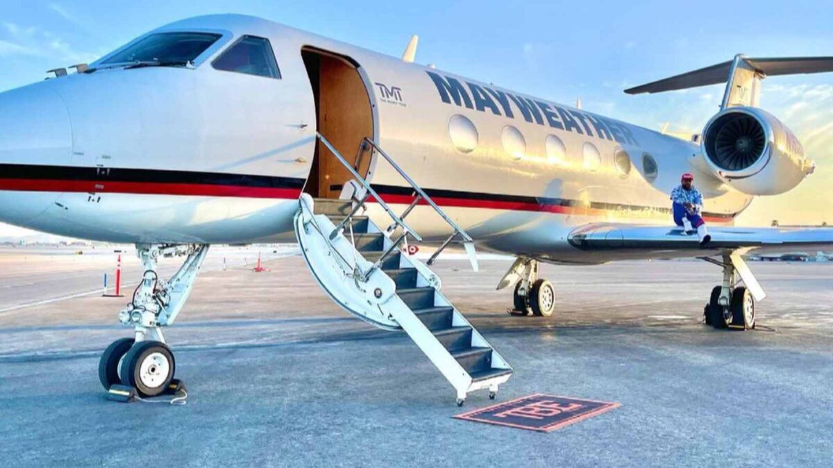 Air Mayweather private jet