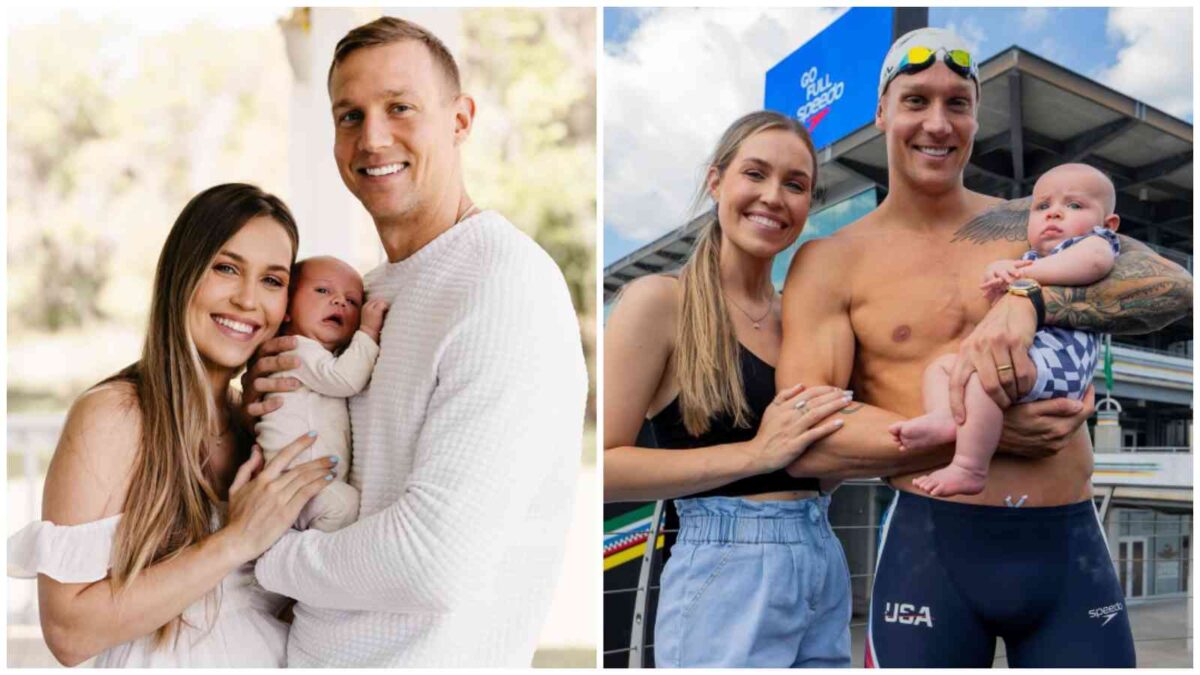 Meghan and Caeleb Dressel