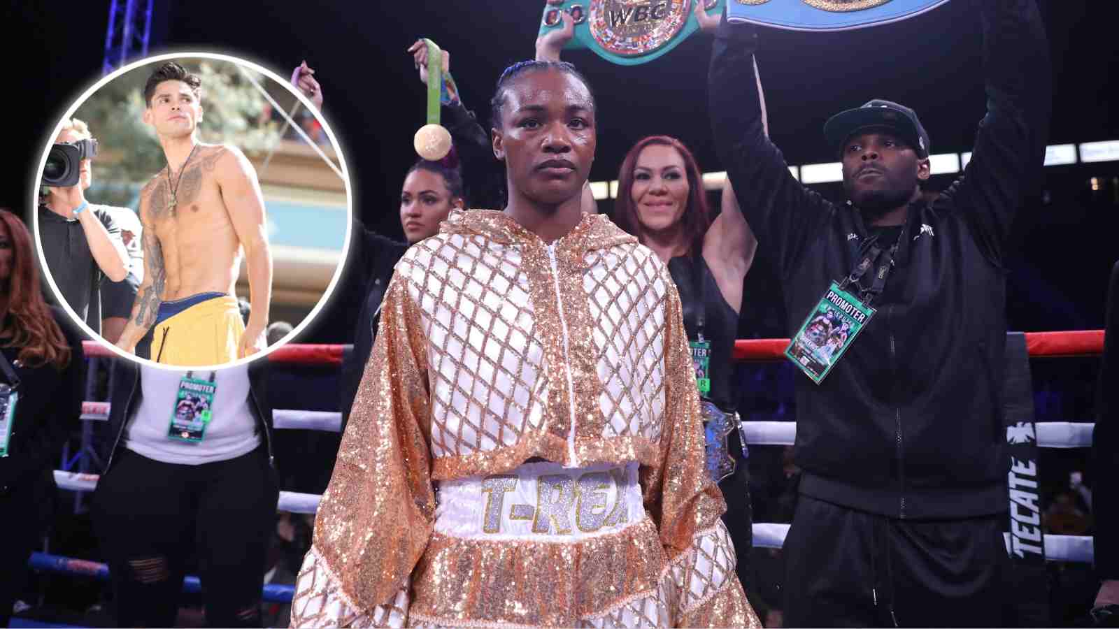 “Texting that my dad molested me,” Claressa Shields EXPOSES Ryan Garcia for talking ill about childhood trauma