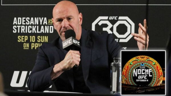 Dana White talks about Noche UFC at the Las Vegas Sphere