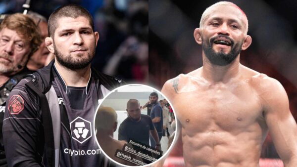 Deiveson Figueiredo trains with Khabib Nurmagomedov in Abu Dhabi