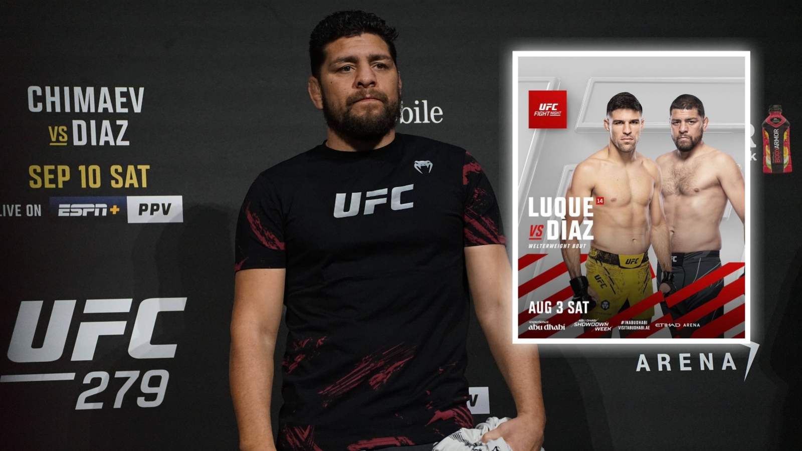 “Smoking weed in Abu Dhabi is illegal” – Fans lose it as much-hyped Nick Diaz fight gets canceled 