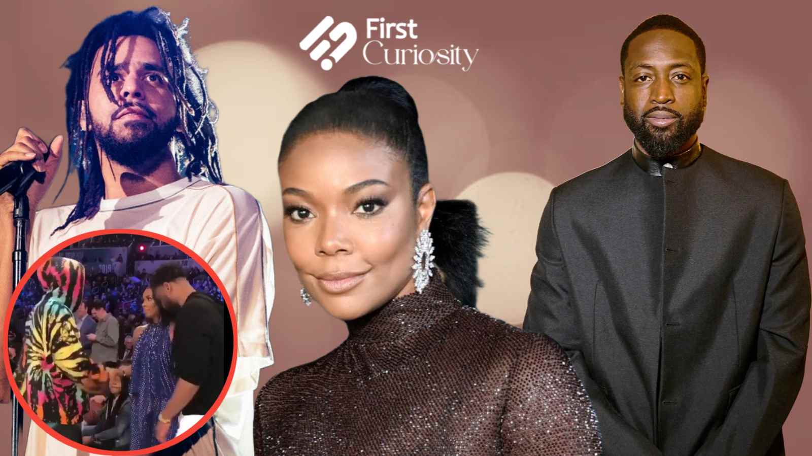 Gabrielle Union reacts to J Cole ‘correct’ greeting in front of husband Dwyane Wade