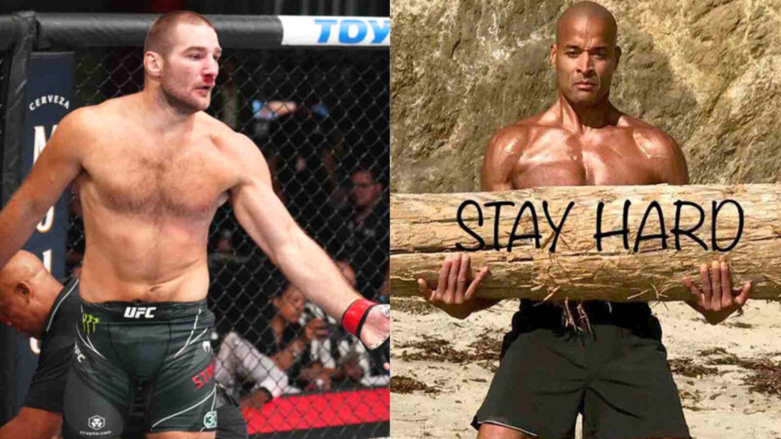 Ex-Navy Seal David Goggins LEAKS UFC fighter Sean Strickland's DMs ...