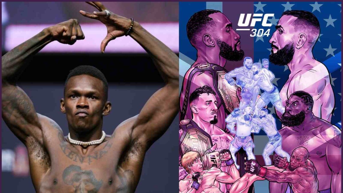 
Israel Adesanya reveals a fine detail about UFC 304 
