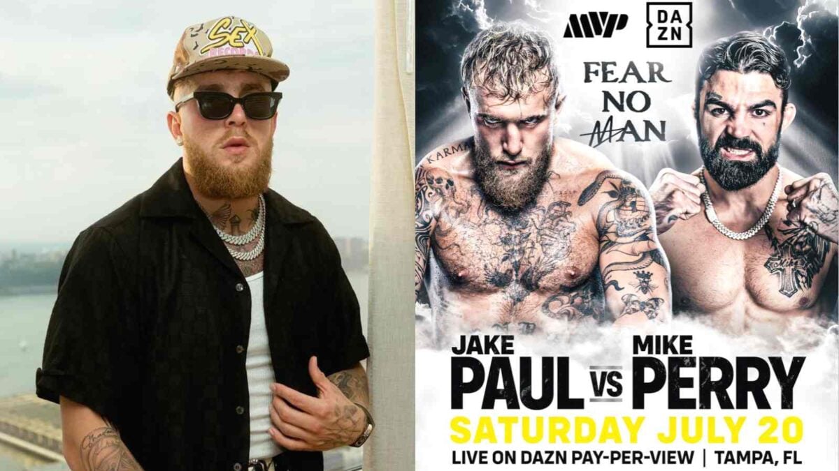 

Jake Paul fights Mike Perry next