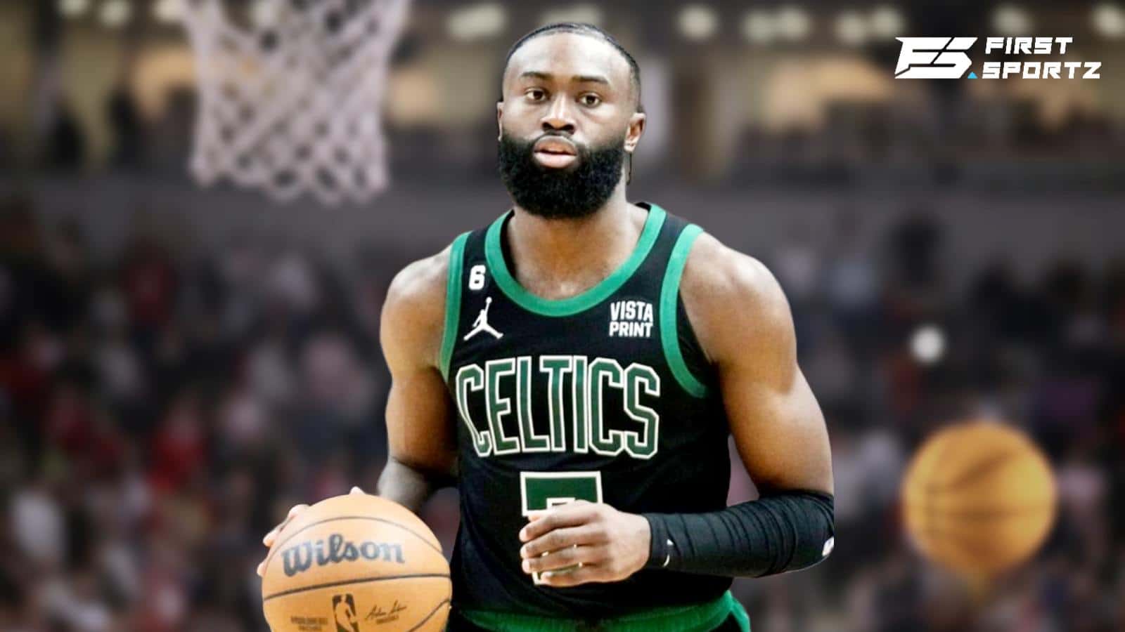 WATCH: Celtics superstar Jaylen Brown dunking on strangers in street 7 years ago goes viral again