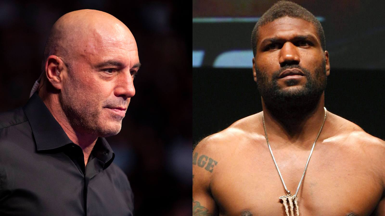 WATCH: “You got mad at me once” – Joe Rogan and Rampage Jackson SQUASH beef about past leg kick comments on latest JRE episode