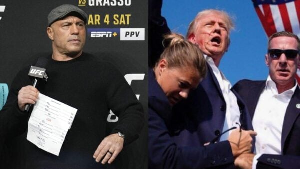 Joe Rogan and Donald Trump