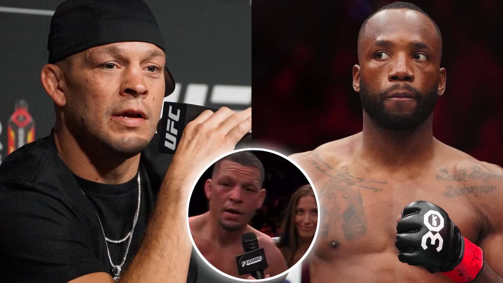 “You’re dead!” Nate Diaz calls out UFC champ Leon Edwards after boxing win against Jorge Masvidal