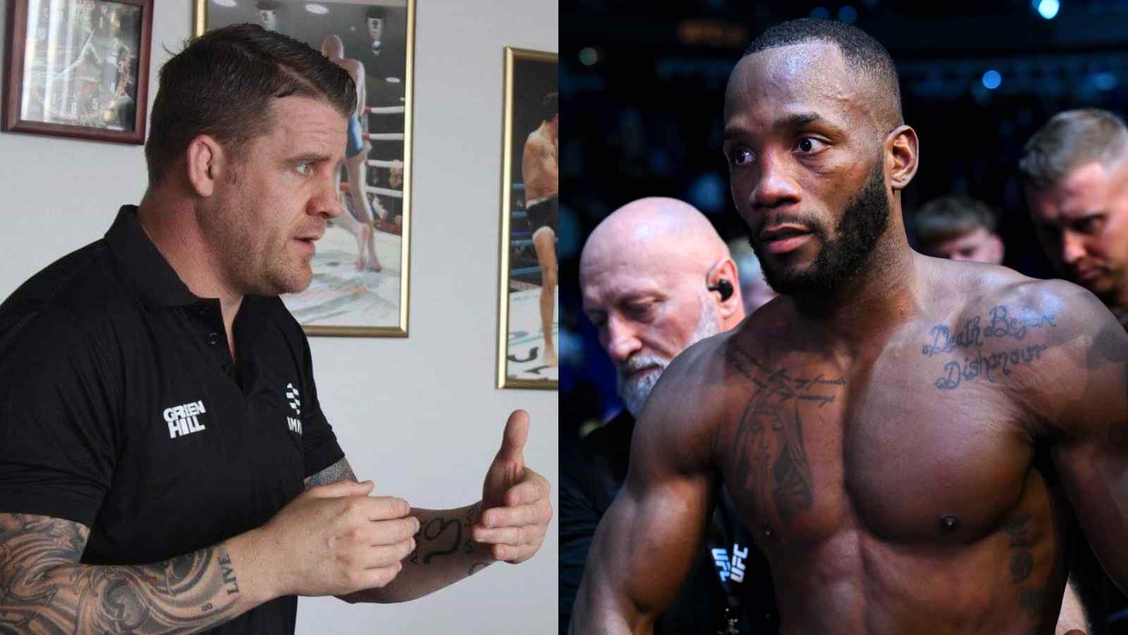 “You never will!” Marc Goddard reveals STUNNING connection with Leon Edwards and reason for not refereeing his fights