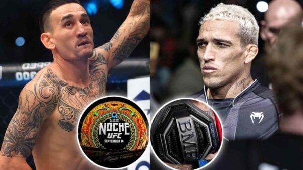 Max Holloway vs. Charles Oliveira for the BMF title at the Las Vegas Sphere