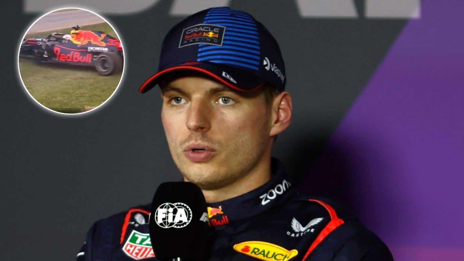 WATCH: Max Verstappen does donuts in his 2021 title-winning RB16B at the Goodwood Festival of Speed