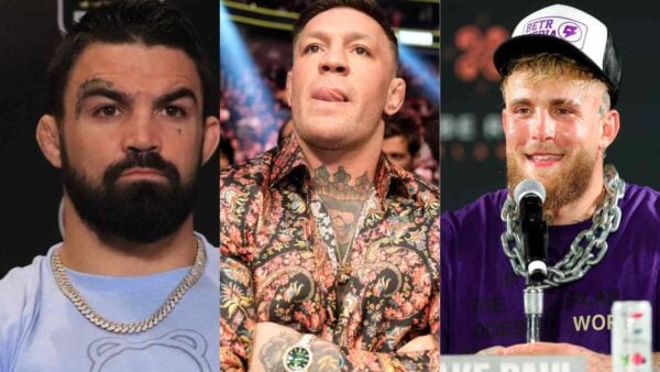 Mike Perry, Conor McGregor and Jake Paul