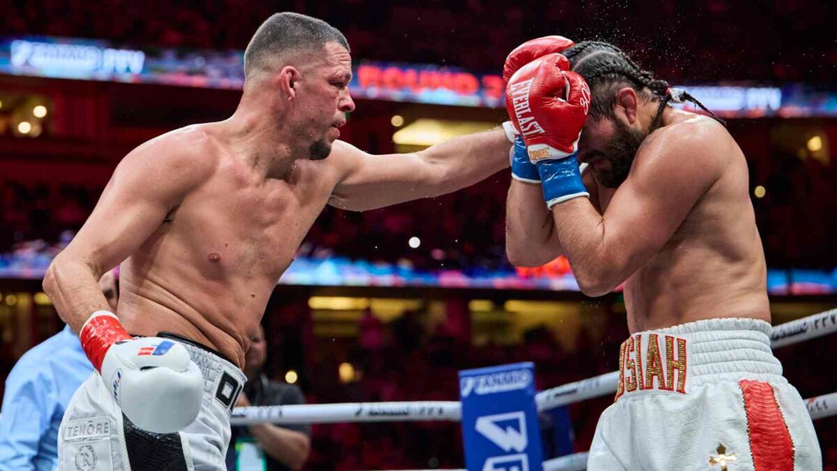 Fans react to Nate Diaz vs. Jorge Masvidal boxing bout 