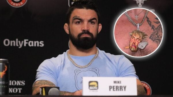 Mike Perry and the Jake Paul themed chain