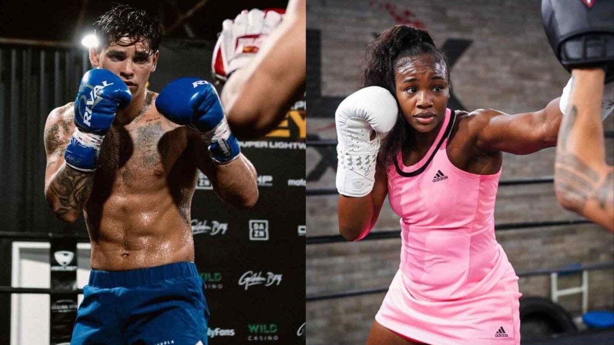 Ryan Garcia and Claressa Shields