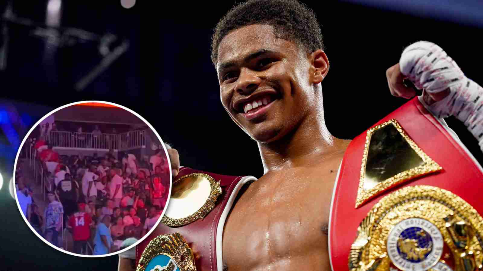 WATCH: Terrible sight as Shakur Stevenson gets booed in hometown and fans leave during fight