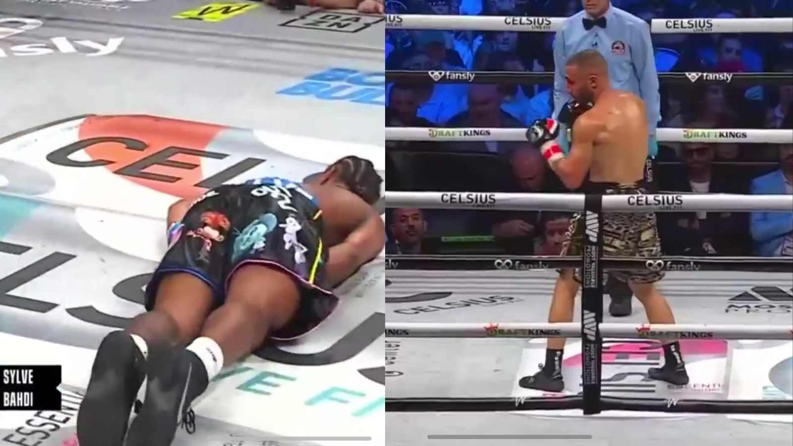 “Knockout of the year” – Boxer gets face-planted in huge upset at Jake Paul vs. Mike Perry card; fans react