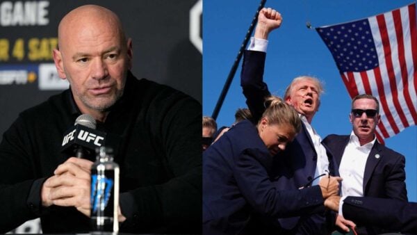 Dana White reacts to Donald Trump's courage after the assassination attempt