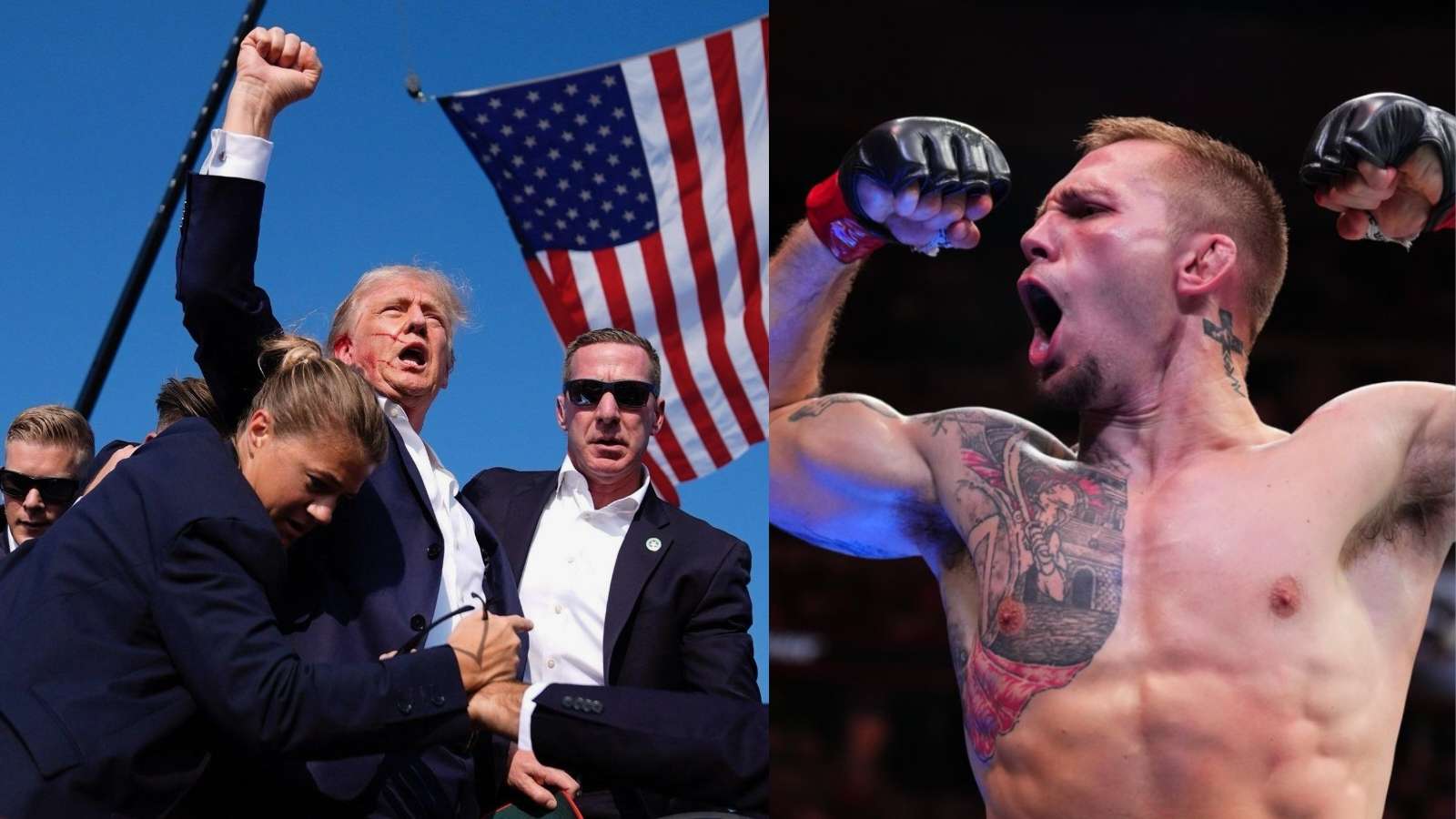 Minutes after Donald Trump shooting, UFC fighter Evan Elder sends message to haters