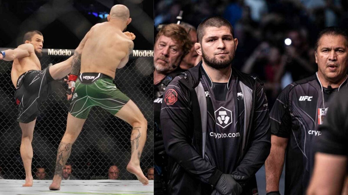 

Khabib Nurmagomedov will corner  Umar Nurmagomedov at UFC Abu Dhabi 
