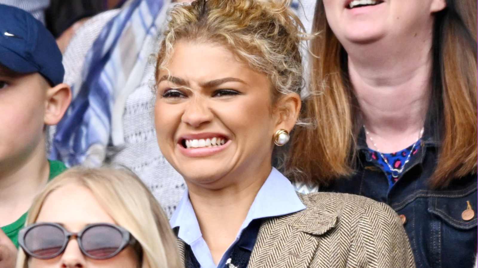 Challengers star Zendaya goes VIRAL for ‘cute’ reactions at Wimbledon Finals