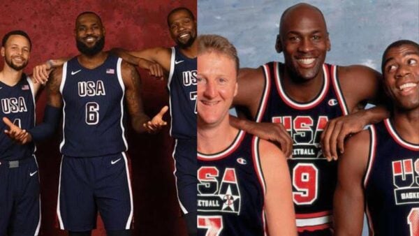 Team USA versus Dream Team 1992