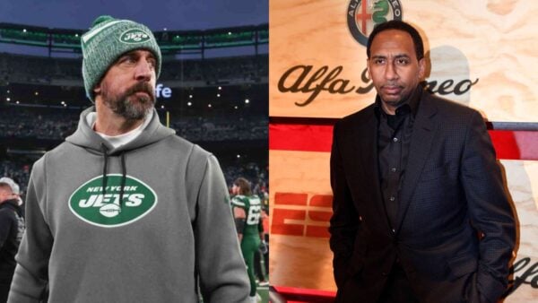 Aaron Rodgers and Stephen A. Smith