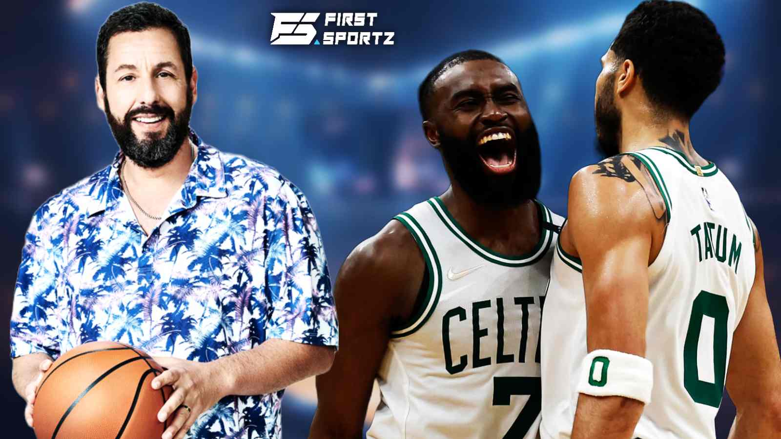 Adam Sandler reveals why Jaylen Brown outplayed Jayson Tatum in NBA Finals