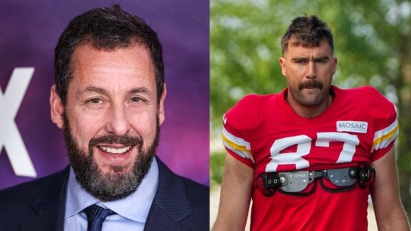 Adam Sandler and Travis Kelce