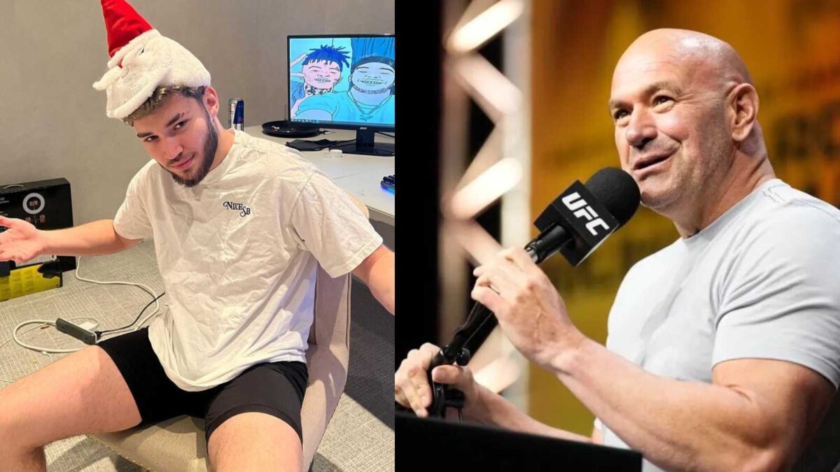 Adin Ross and Dana White