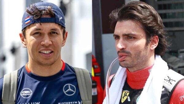 Alex Albon [L] Carlos Sainz [R]