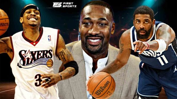 Allen Iverson, Gilbert Arenas and Kyrie Irving