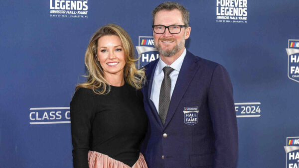 Amy Earnhardt and Dale Earnhardt Jr.