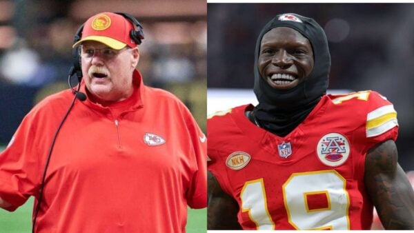 Andy Reid and Kadarius Toney