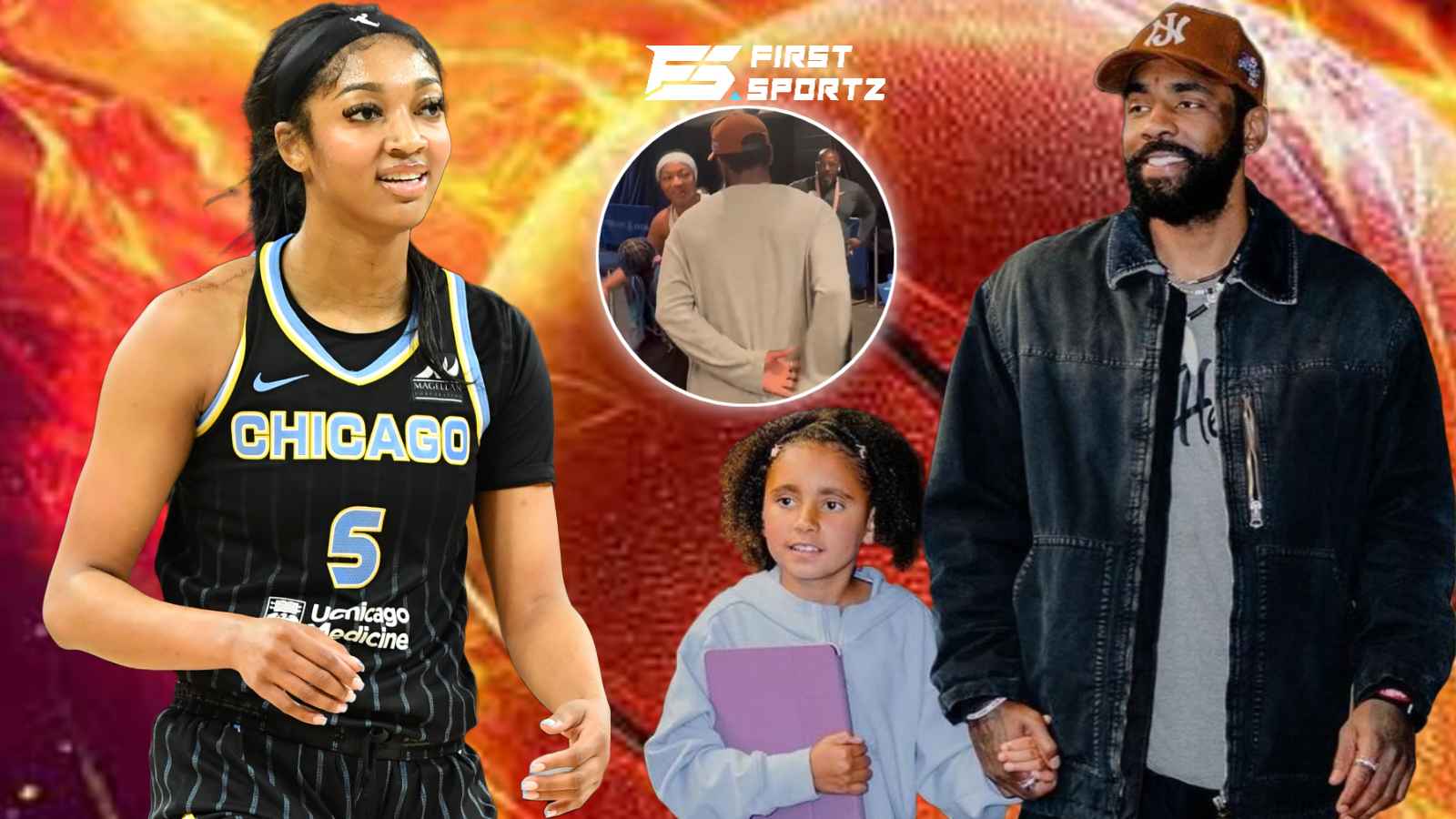 Kyrie Irving’s daughter gets heart-warming hug from WNBA superstar Angel Reese